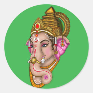 Pegatinas de Lord Ganesha