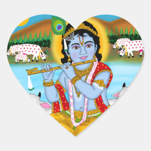 Pegatinas de Lord Krishna
