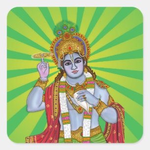 Pegatinas de Lord Krishna