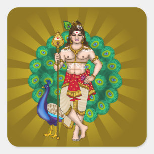Pegatinas de Lord Murugan