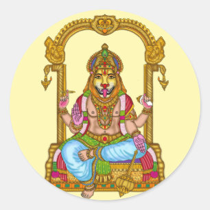 Pegatinas de Lord Narasimha