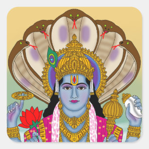 Pegatinas de Lord Vishnu