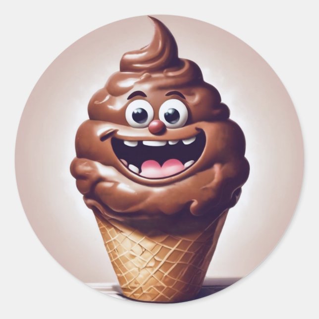 Pegatinas de los Jornadas de Crema de Hielo (Anverso)