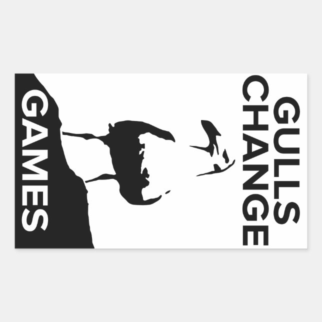 Pegatinas de los juegos de gaviotas (hoja de 4) (Anverso)