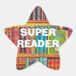 Pegatinas de los Premios Super Reader de los Libro