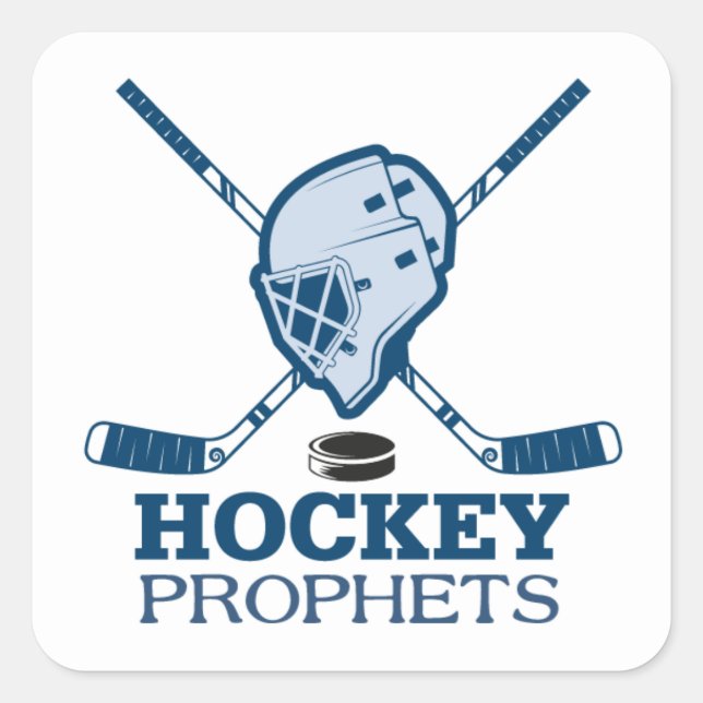 Pegatinas de los profetas del hockey (Anverso)