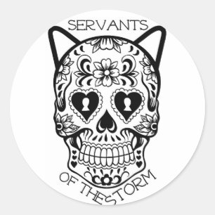 Pegatinas de los sirvientes de la tormenta