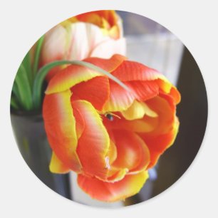 Pegatinas de los Tulipanes de seda