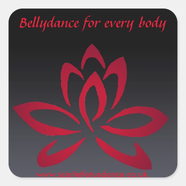 Pegatinas de Lotus del escarlata (Anverso)