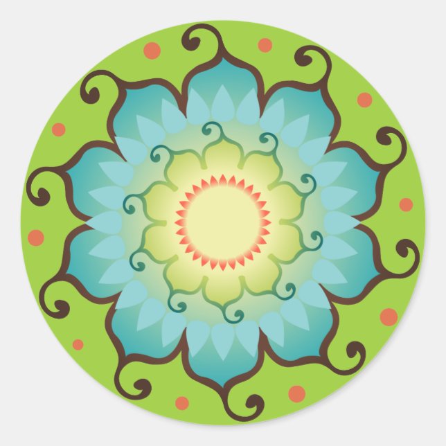 Pegatinas de Lotus Radiant (Anverso)