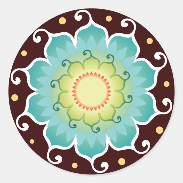 Pegatinas de Lotus Radiant (Anverso)