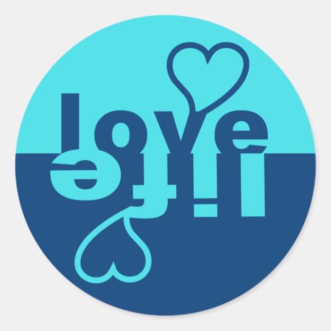 Pegatinas de Love Life (Anverso)