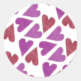 Pegatinas de Lovely Hearts
