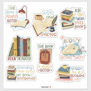 Pegatinas de Lover Libro