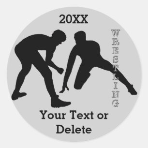 Pegatinas de lucha personalizados para los