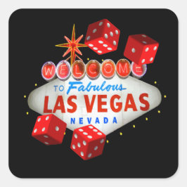 Pegatinas de Lucky Las Vegas