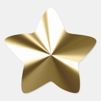 Pegatinas de Luminosas Estrellas de Oro