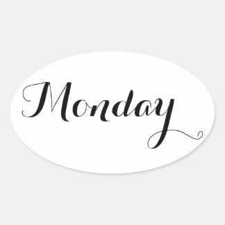 Pegatinas de lunes a viernes