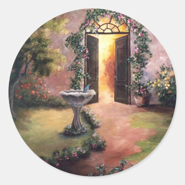 Pegatinas de luz de bienvenida (Anverso)