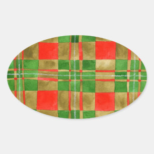 PEGATINAS de MAC GREGOR TARTAN Oval