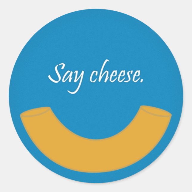 Pegatinas de Macaroni Smile (Anverso)