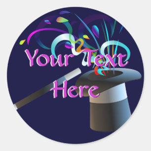 Pegatinas de Magic Top Hat