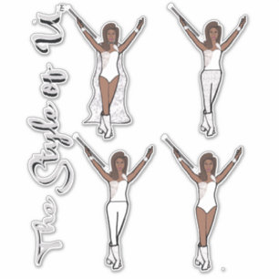 Pegatinas De Majorette Sparkle (Iced 2)