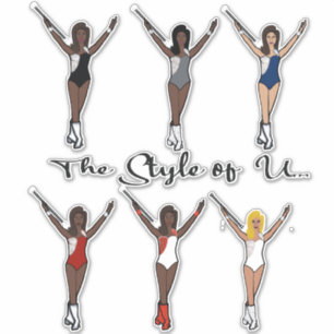 Pegatinas de Majorette Sparkle (Variety)