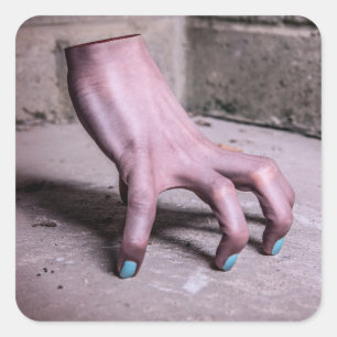 Pegatinas de mano rara