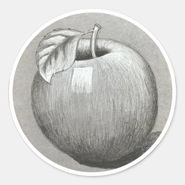 Pegatinas de manzana 4 (Anverso)