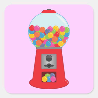 Pegatinas de Máquinas Gumball