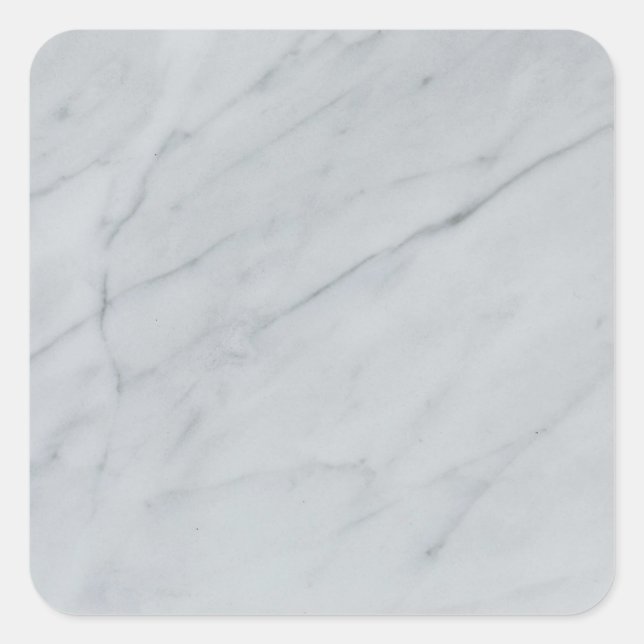 Pegatinas de Marble Stone Square (Anverso)