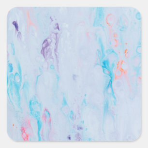 Pegatinas de Marble Stone Square