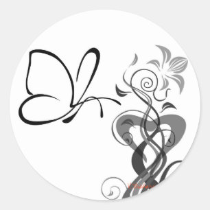 Pegatinas de mariposa