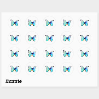 Pegatinas de Mariposa Blue Morpho