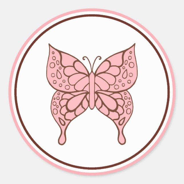 Pegatinas de mariposas (Anverso)