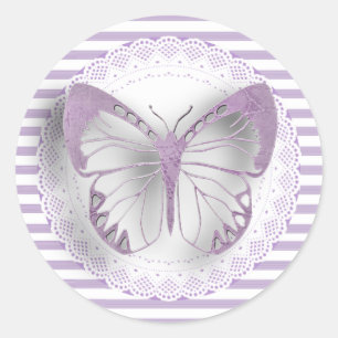 Pegatinas de mariposas Purple Strike