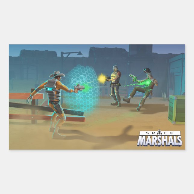 Pegatinas de Marshals Espaciales (Anverso)