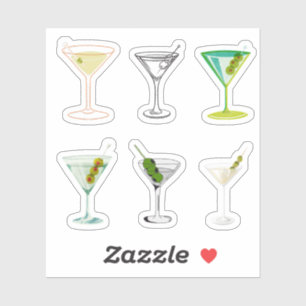 Pegatinas de Martini