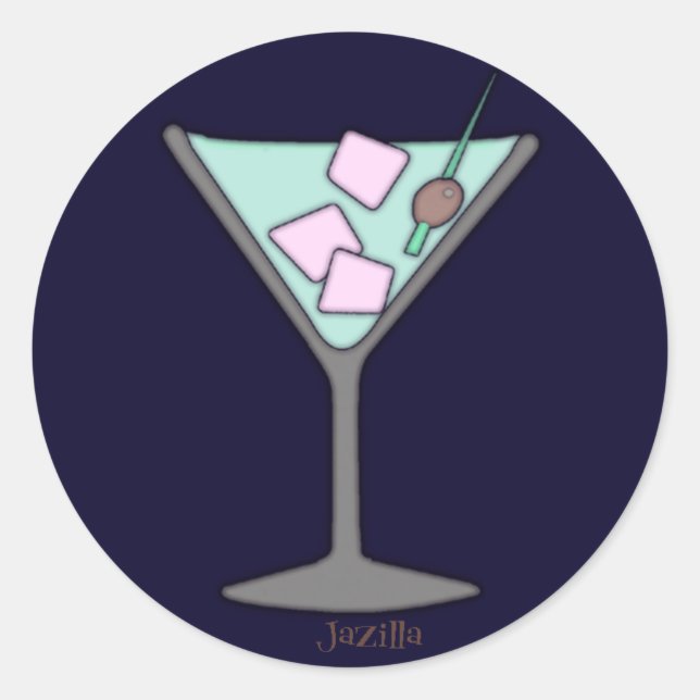 Pegatinas de Martini Quick Sky (Anverso)