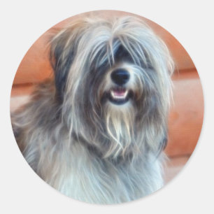 Pegatinas de Mascota-amante del perro de oveja ing