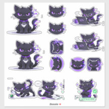 Pegatinas de Mascota de Gato