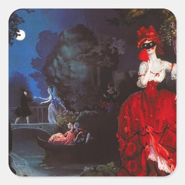 Pegatinas de Masquerade (Anverso)