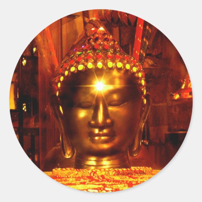 Pegatinas de Meditación de Buda (Anverso)