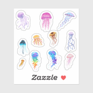Pegatinas de medusas