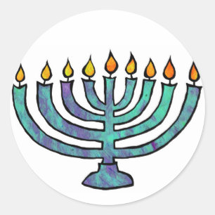 Pegatinas de Menorah