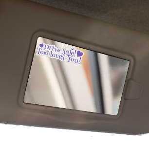 Pegatinas de Mensajes Lindos para Espejo de Coche