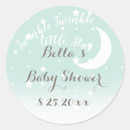 Pegatinas de Menta de Twinkle Twinkle Little Star