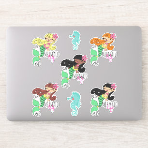 Pegatinas de Mermaid Life