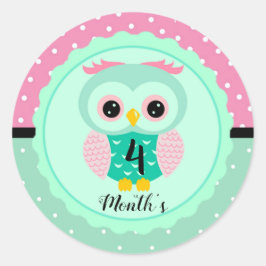 Pegatinas de Mes del Bebé